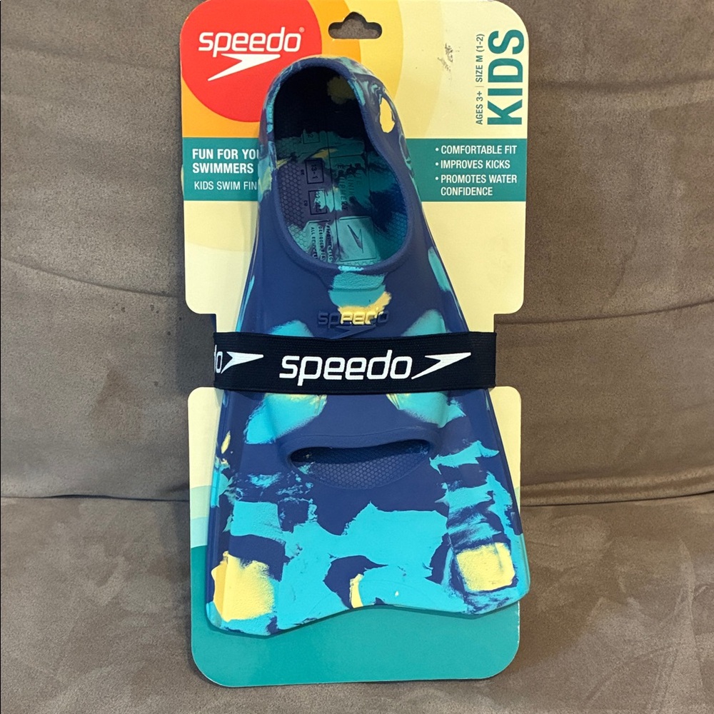 Speedo Kids Blue and Yellow Water Shoes